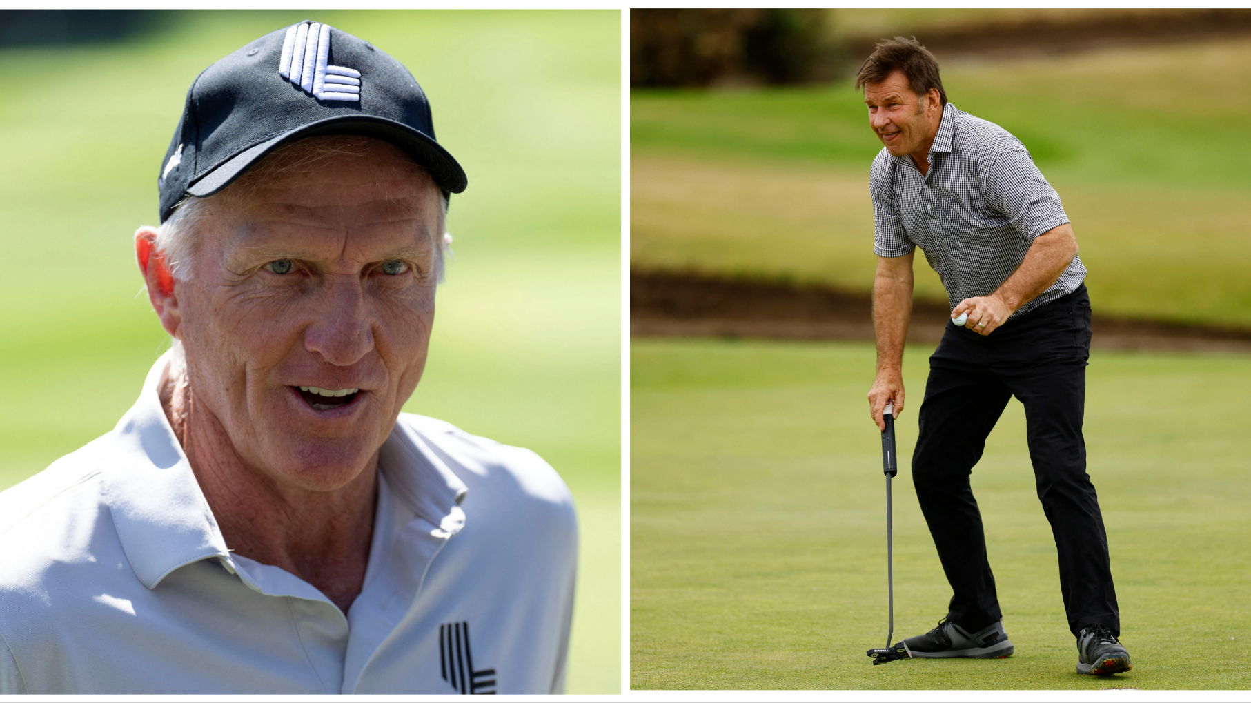 Nick Faldo renews Greg Norman rivalry on eve of Masters with epic LIV Golf rant!